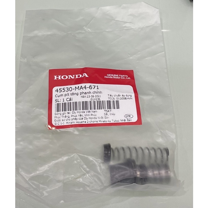 Cốt Ben Xy Lanh Phanh Chính Sh Ý Vision Đơi Đầu Lead 125/HÀNG CHÍNH HÃNG HONDA