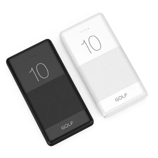 Sạc dự phòng Golf G80 10000mAh/3.7V Li-polymer - Hàng chính hãng