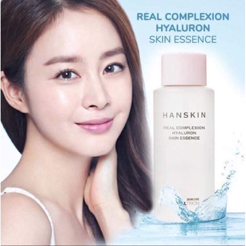 Toner Cấp Ẩm Hanskin Real Complexion Hyaluron Skin Essence 300ml