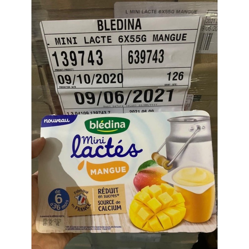 Sữa chua bledina date 5/2024