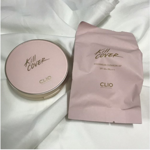 [2 refill] Phấn Nước CLIO Kill Cover Founwear Cushion XP SPF50+ PA+++ (4 Tone màu)