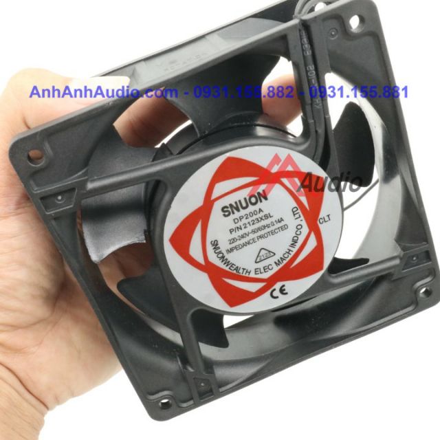 QUẠT 220V SNUON - 120*120*38