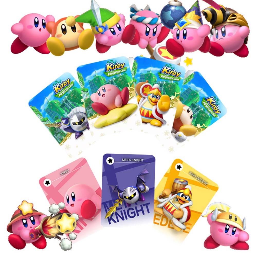 7 Thẻ trò chơi Nfc Kirby và vùng đất bị quên lãng amiibo dành cho Switch & LITE