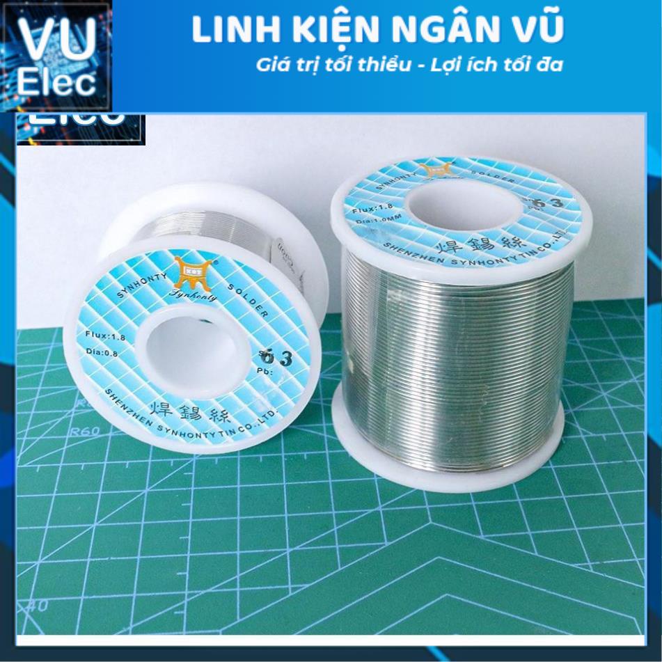 Thiếc Hàn SN63 0.8MM 500g