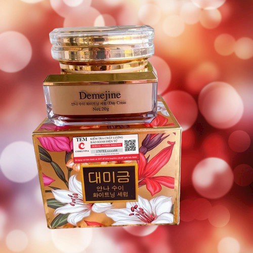 Kem Dưỡng Da Demejine Hàn quốc Phiên Bản Mới dưỡng trắng da Loại Bỏ Mụn Nám Tàn Nhang chống lão hóa da