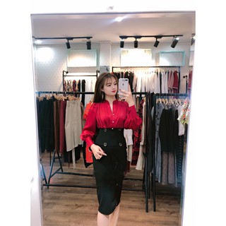 Váy liền công sở thiết kế cao cấp