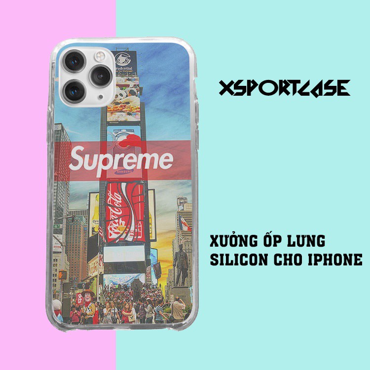 Ốp lưng phong cách XSPORTCASE supreme coca cola Iphone 7 - Iphone 12 pro max SUPPOD00479