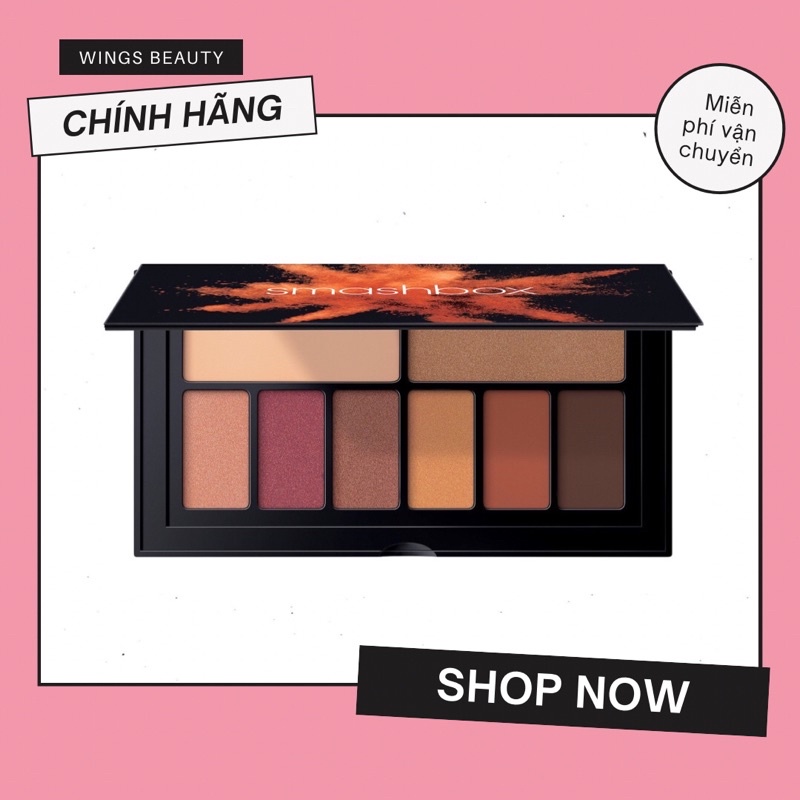 MUA 1 TẶNG 1 - Bảng phấn mắt SMASHBOX Cover Shot Ablaze Eye Palette