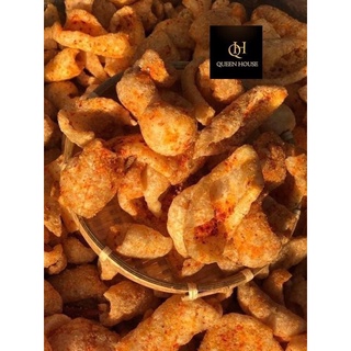 ĂN VẶT DA HEO SẤY GIÒN TỎI ỚT 500G / 1 KG