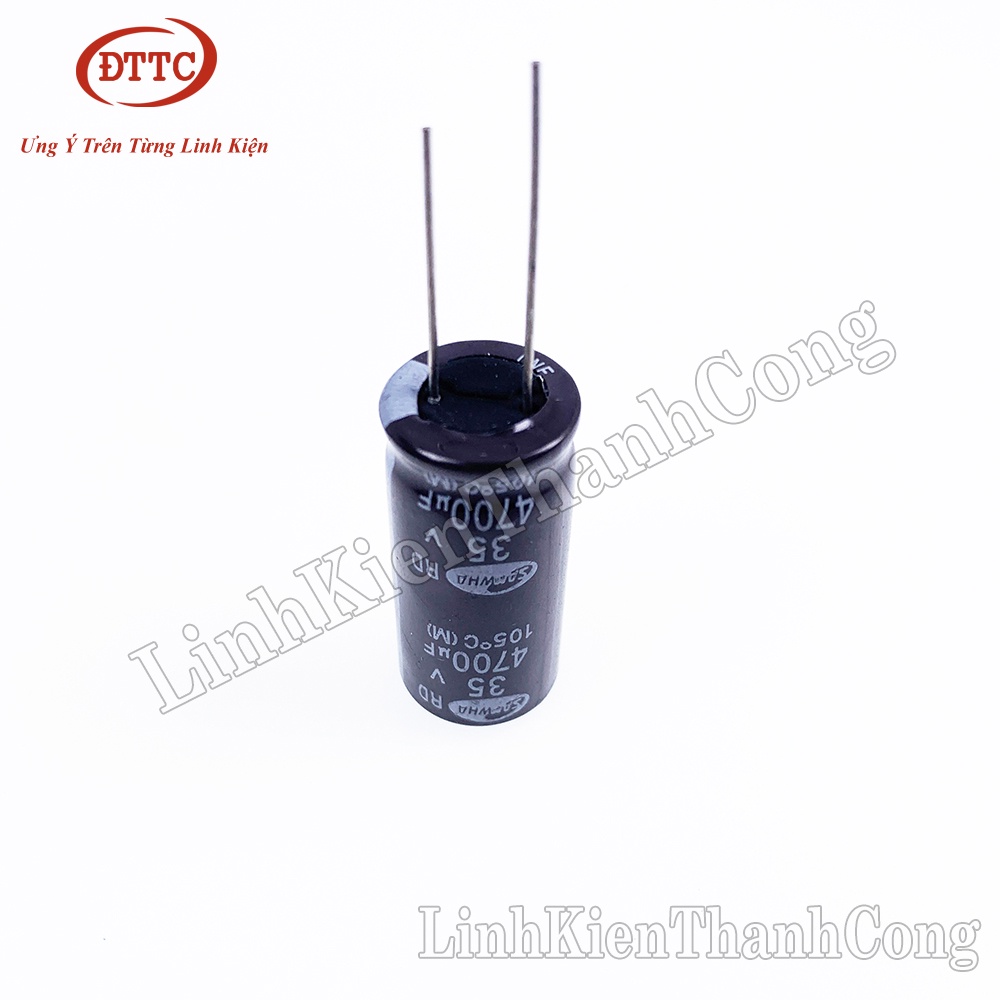 Tụ SAMWHA 4700uF 35V 16x35mm