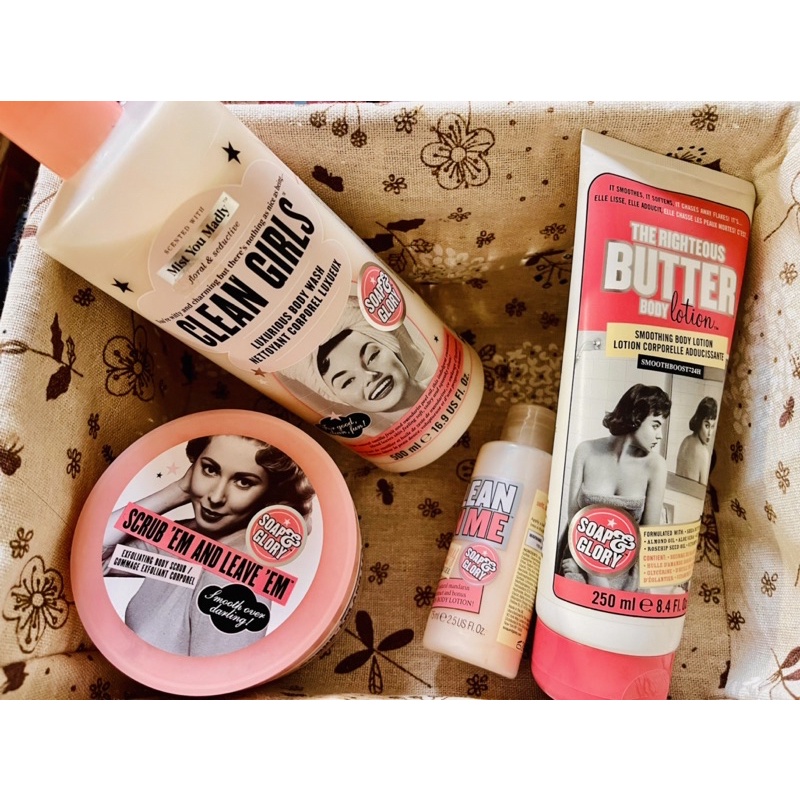 Sữa tắm , lotion Soap&amp;glory