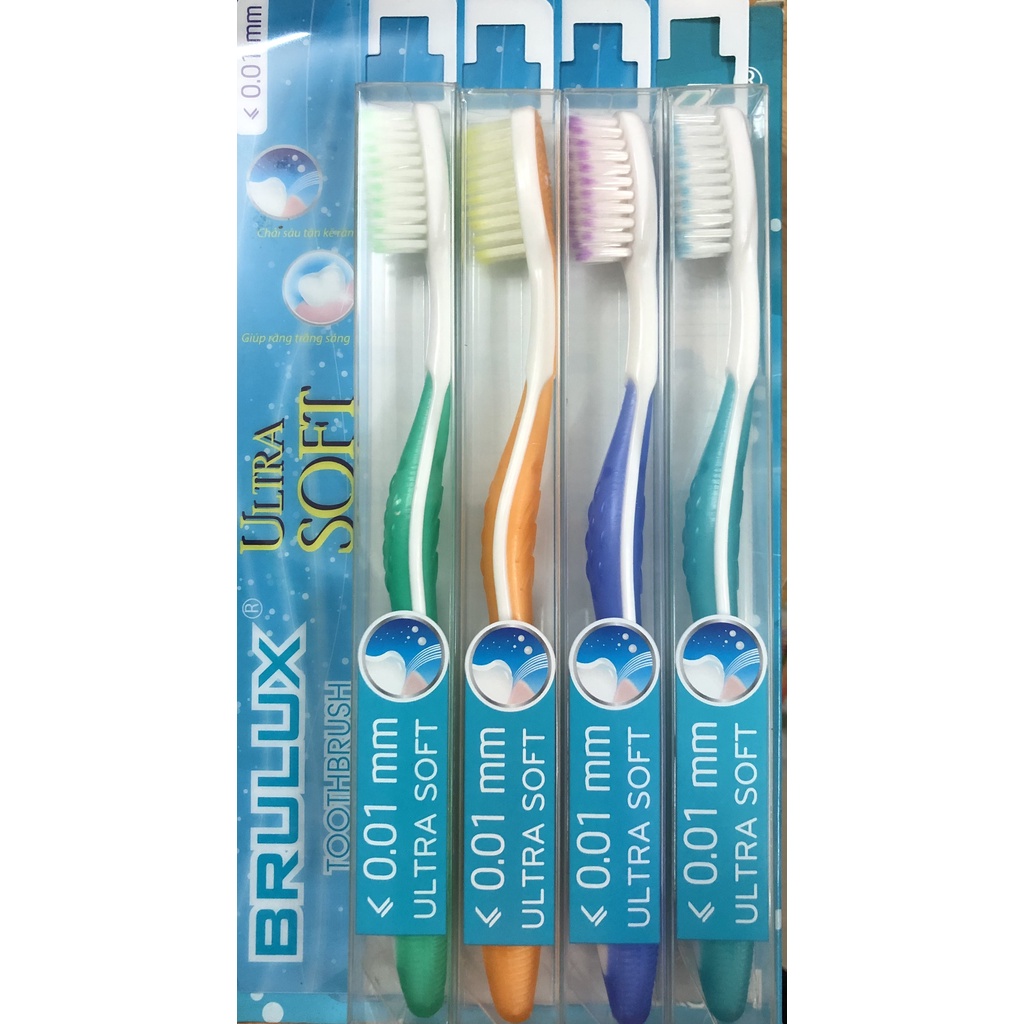 Bàn chải đánh răng Brulux Ultra Soft (nhiều màu)