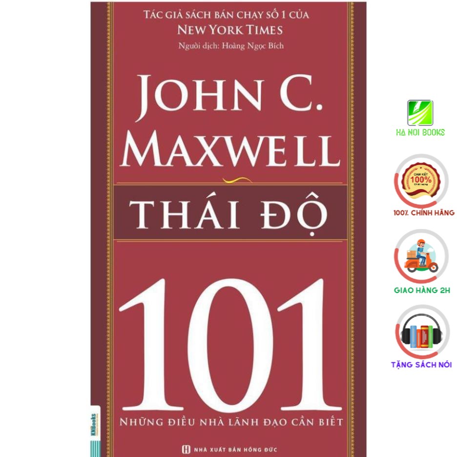 Sách - 101 những điều nhà lãnh đạo cần biết - Thái độ (Bộ 8 cuốn lẻ tùy chọn)