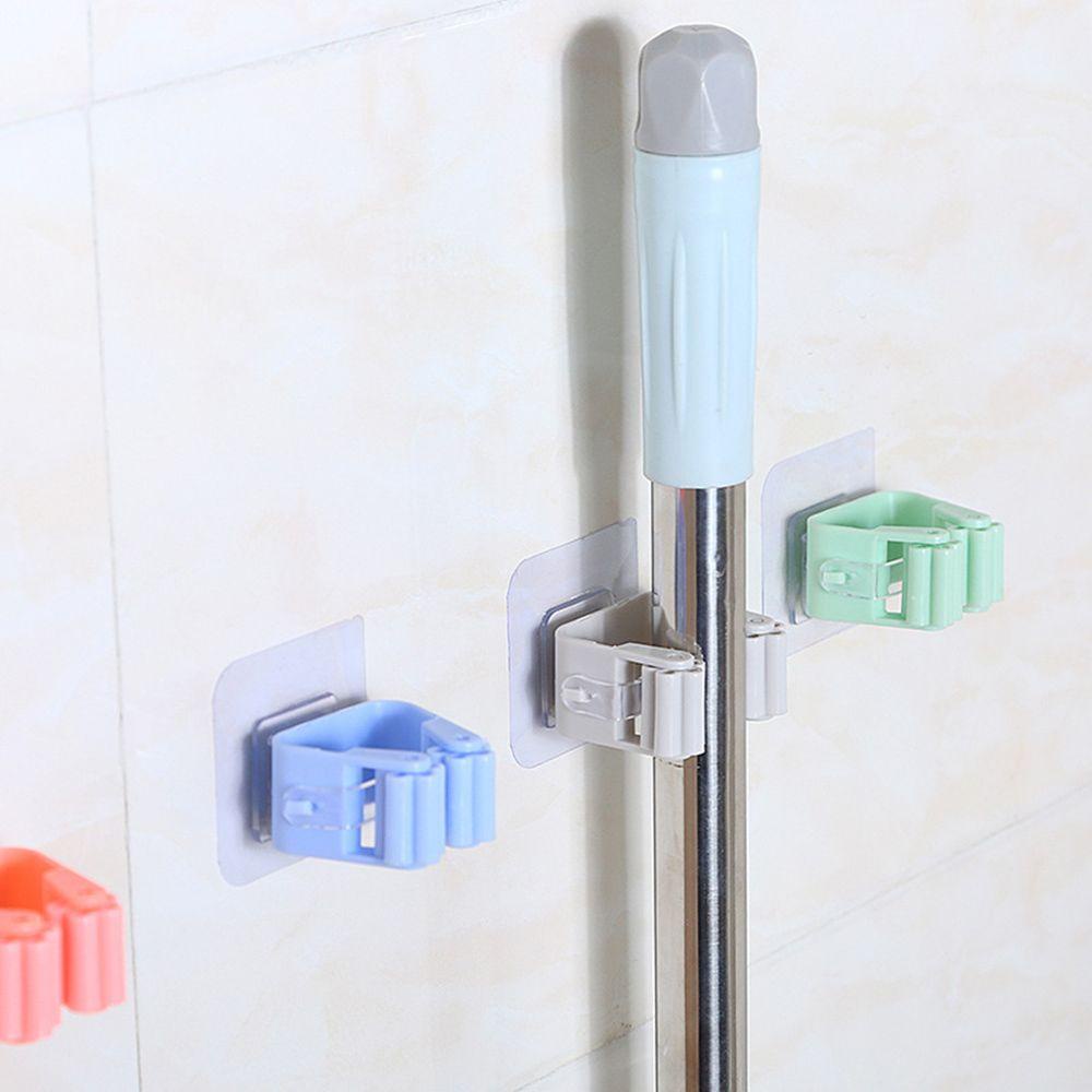 Giá Đỡ Cây Lau Nhà Gắn Tường Không Cần Đục Lỗ Tiện Dụng
