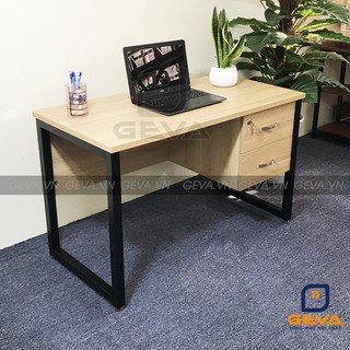 Bàn trưởng phòng chân sắt có hộc – Bàn trưởng phòng sang trọng  BTP06