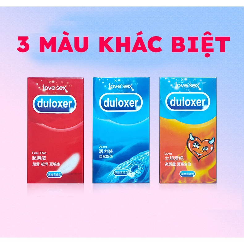 Kẹo Bao Cao Su Dulox Kẹo BCS Hộp 6 Viên Kẹo Dẻo Chipchip Kẹo Bao Cao Su Durex Kẹo Cao Su