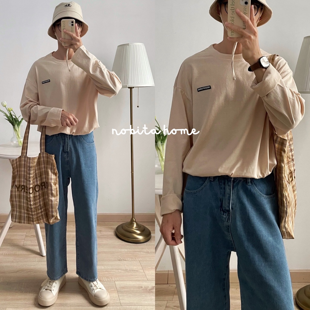 NOBITA HOME - Áo thun tay dài REDSTUDIO 7635