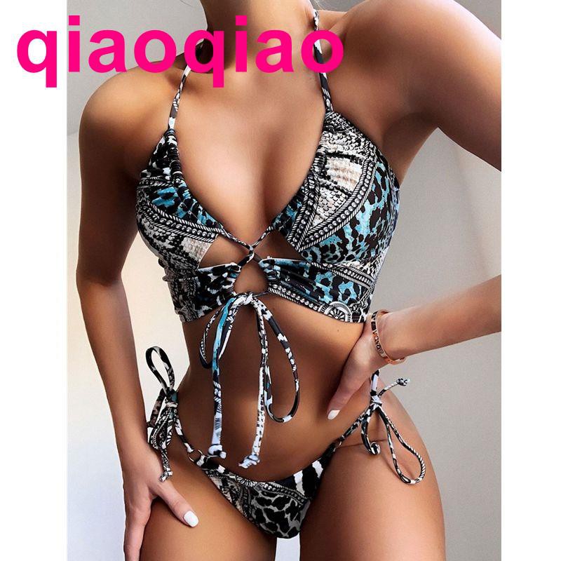 Bộ Bikini Màu Trơn Kiểu Âu Mỹ Thời Trang 2020 Cho Nữ | BigBuy360 - bigbuy360.vn