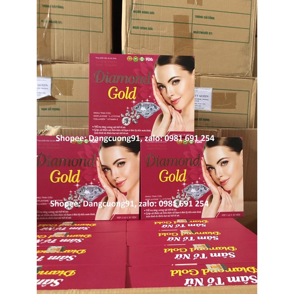 Sâm tố nữ Diamond Gold, Tăng nội tiết tố