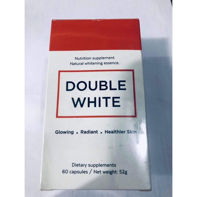 Viên uống chống nắng trắng da Double White (hỗ trợ điều trị nám, tăng sắc tố, chống lão hoá)