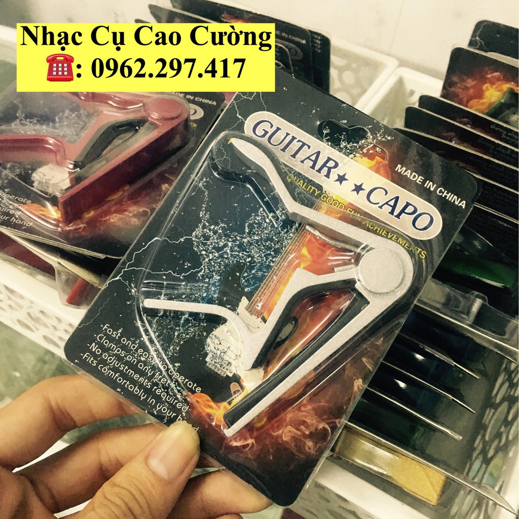 Capo Đàn Guitar Cao Cấp Nhạc Cụ Cao Cường