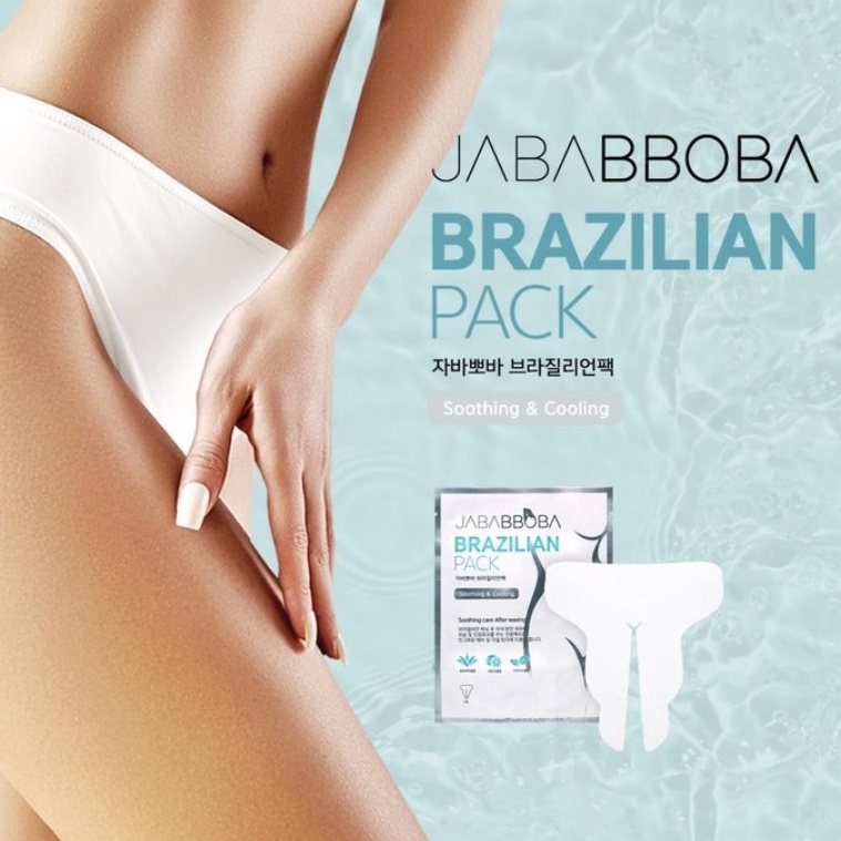 Mặt nạ làm dịu vùng kín sau tẩy lông Jaba Bboba Brazilian Hàn Quốc