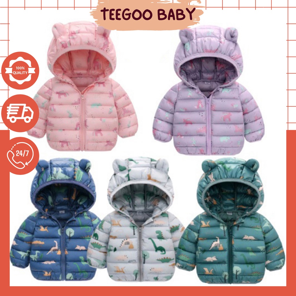 Áo Phao Trẻ Em Lông Cừu Siêu Nhẹ Cho Bé Trai Gái Size Từ 8-20kg