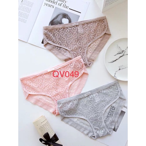 ♥️ Shop Uy Tín ♥️Quần lót nữ.Quần lót ren trái tim cao cấp