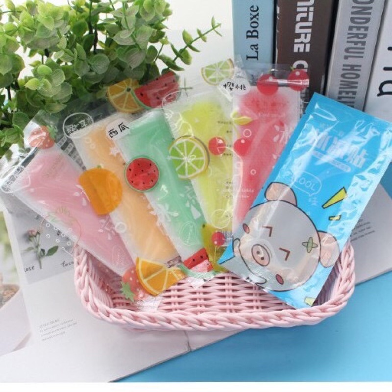 Miếng dán hạ nhiệt mùa hè(túi 10 miếng )