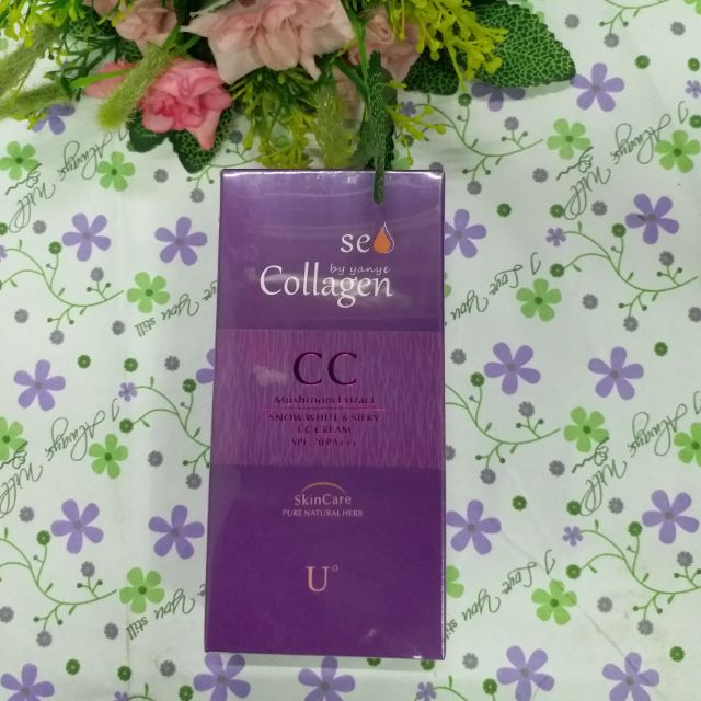 Kem nền cc collagen tím