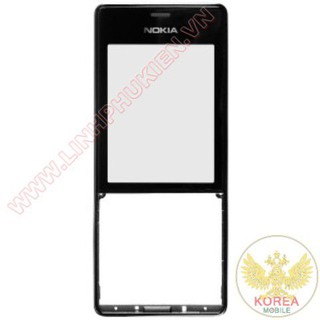 Mặt kính liền khung Nokia 515 ( Trắng - Đen )