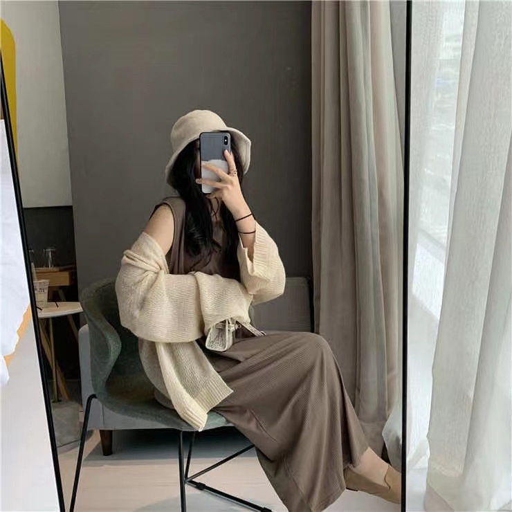 Áo khoác len cardigan Xiaozhainv chống nắng thời trang mùa hè cho nữ