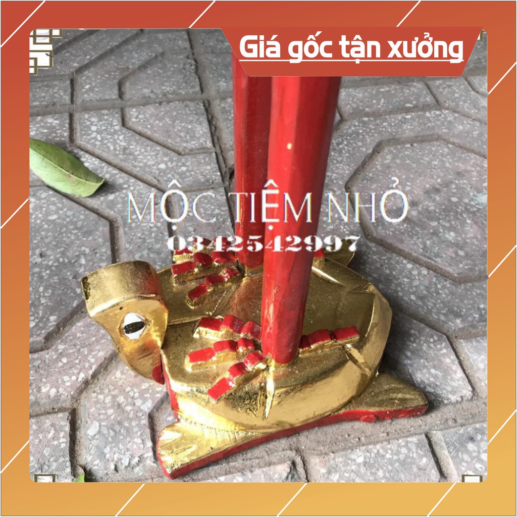 GIÁ GỐC  Hạc thờ gia tiên-Hạc thờ gỗ mít GG1