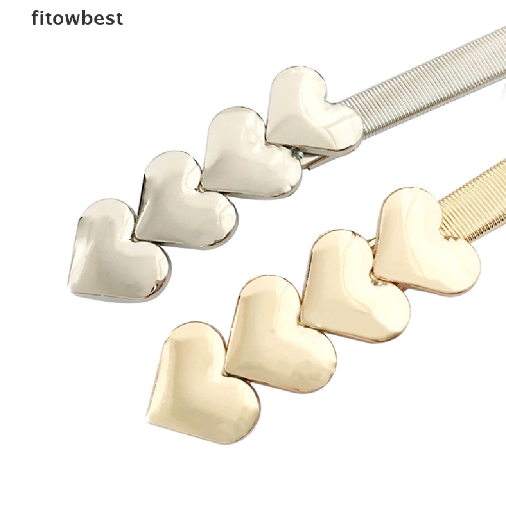 Thắt Lưng Co Giãn Phối Khóa Kim Loại QDD Dành Cho Nữ