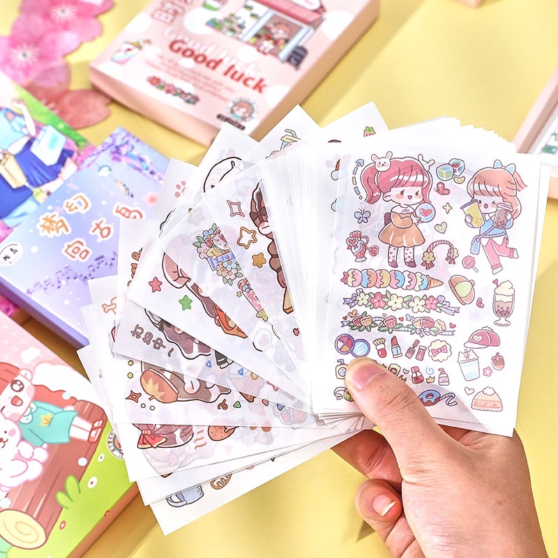 Hộp washi tape nhiều mẫu xinh