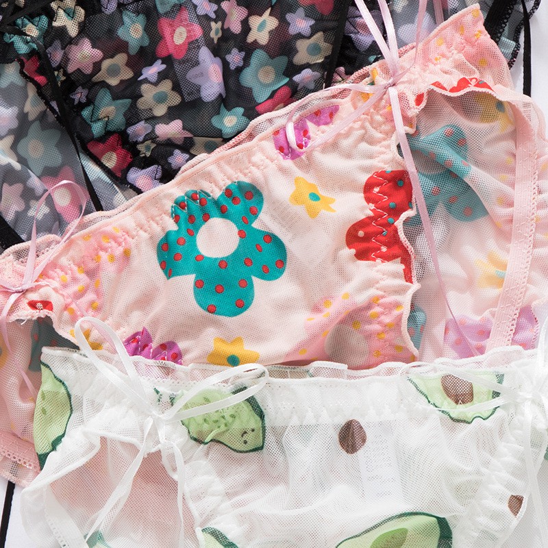 Quần lót ren quả bơ chất liệu cao cấp đáng yêu dễ thương QL80