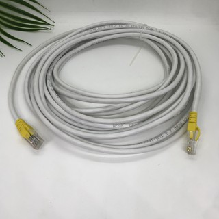 Cáp mạng cat5 bấm sẵn 2 đầu , dây mạng 10m, 15m, 20m,đến 50m, hàng chính hãng bảo hanh 6 tháng