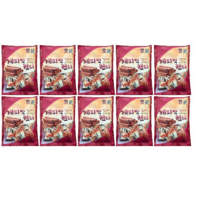 Combo 10 gói kẹo quế cứng 200gr Hàn quốc