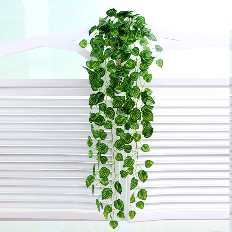 Chùm Cây dây leo lá trầu bà trang trí dưa hấu PVC