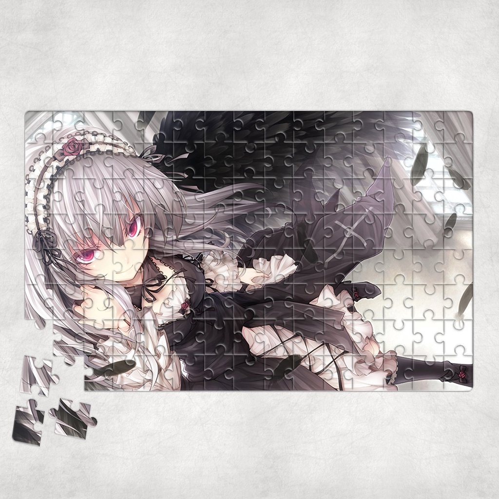 Tranh ghép hình A4, A5 Anime, xếp hình ROZEN MAIDEN - Mẫu 1