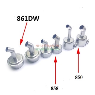 Đầu khò cong Quick 861DW-858-850