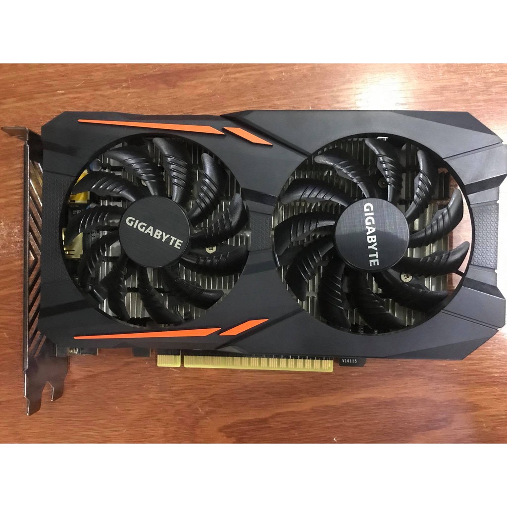 [Mã ELHAMS5 giảm 6% đơn 300K] Vga Gigabyte GTX 1050ti 4G OC 2 fan,1 fan