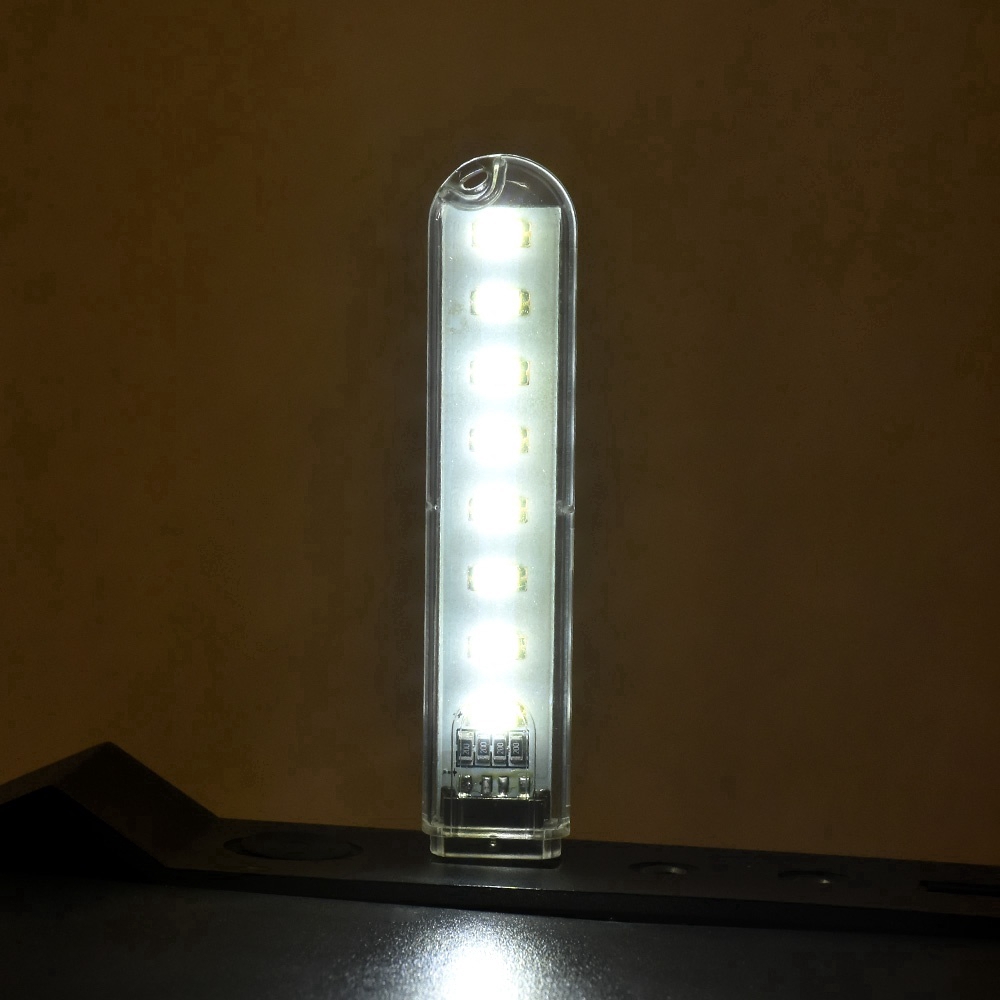 Đèn Led 8 Bóng Mini Cổng Usb