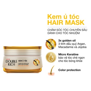 Kem ủ tóc double rich chăm sóc tóc khô xơ & hư tổn 150g