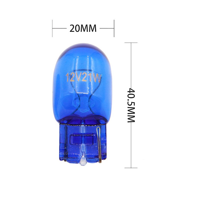 Set 2 bóng đèn halogen KEVANLY T20 7443 7440 12V 16W 500 tiện lợi dành cho xe hơi