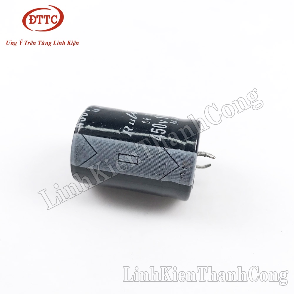 Tụ 100uF 450V chân cứng (22x30mm)