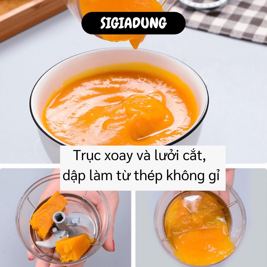 [SGD] Dụng Cụ Xay Tỏi Ớt Cầm Tay - Máy Xay Thịt, Rau Củ Quả Đa Năng Bằng Tay 9735