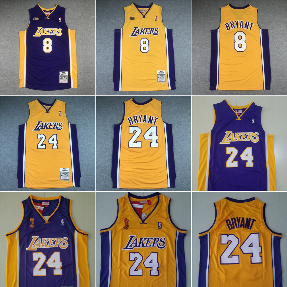 Áo bóng rổ in logo Nba Los Angeles Lakers dáng rộng thời trang