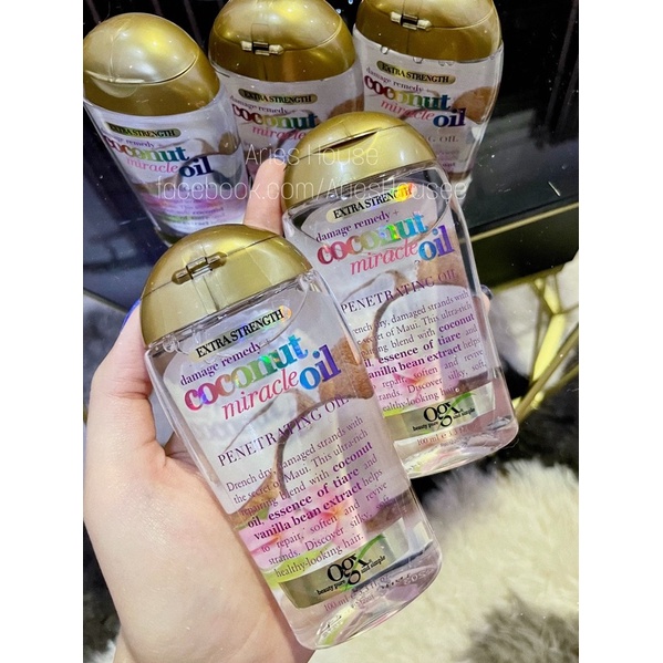 Tinh dầu dưỡng tóc OGX Coconut Miracle Oil [Date mới liên tục]