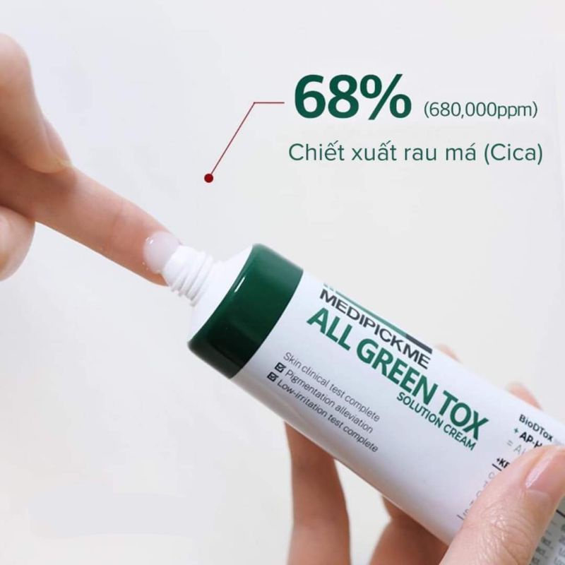 Kem dưỡng All Green Tox Solution của MEDIPICKME 50ML